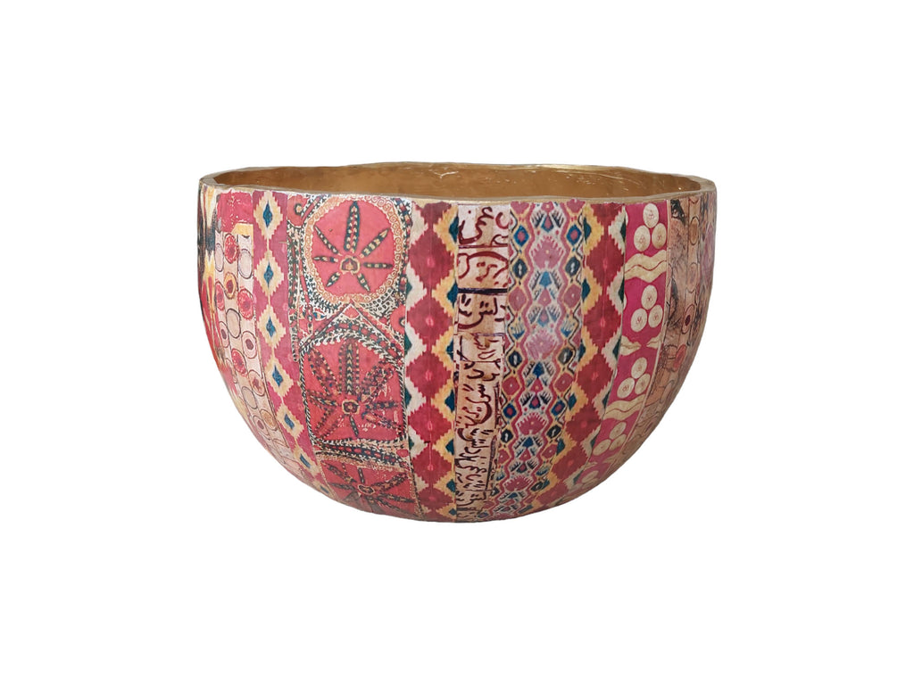 Collage Bowl Red