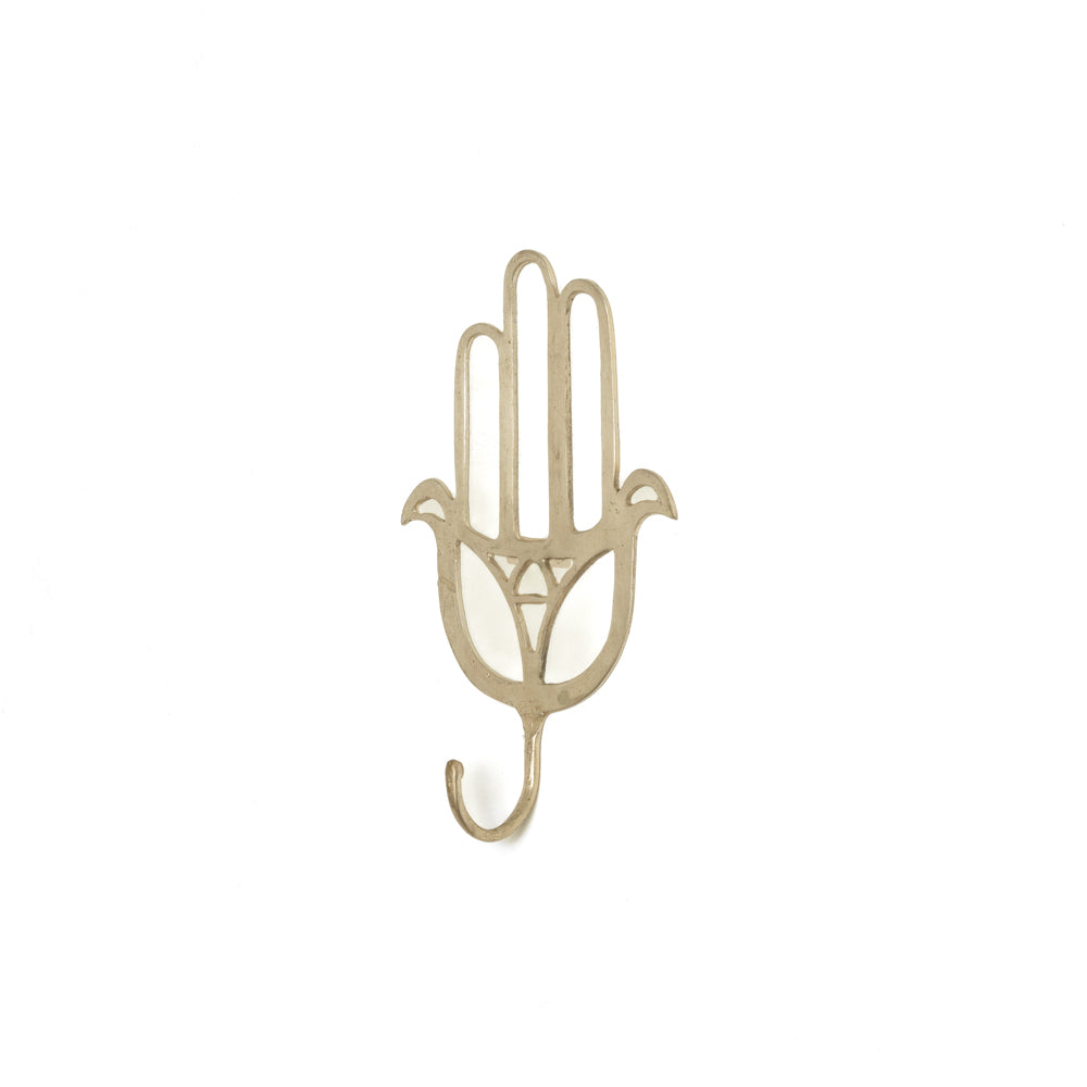 Fatima's Hand - Hollow Golden Hanger