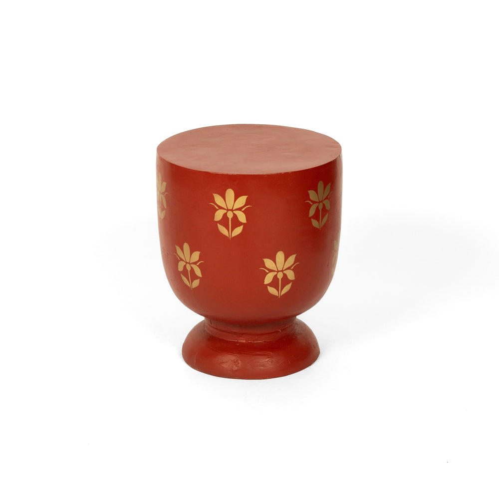 Stencil Side Table
