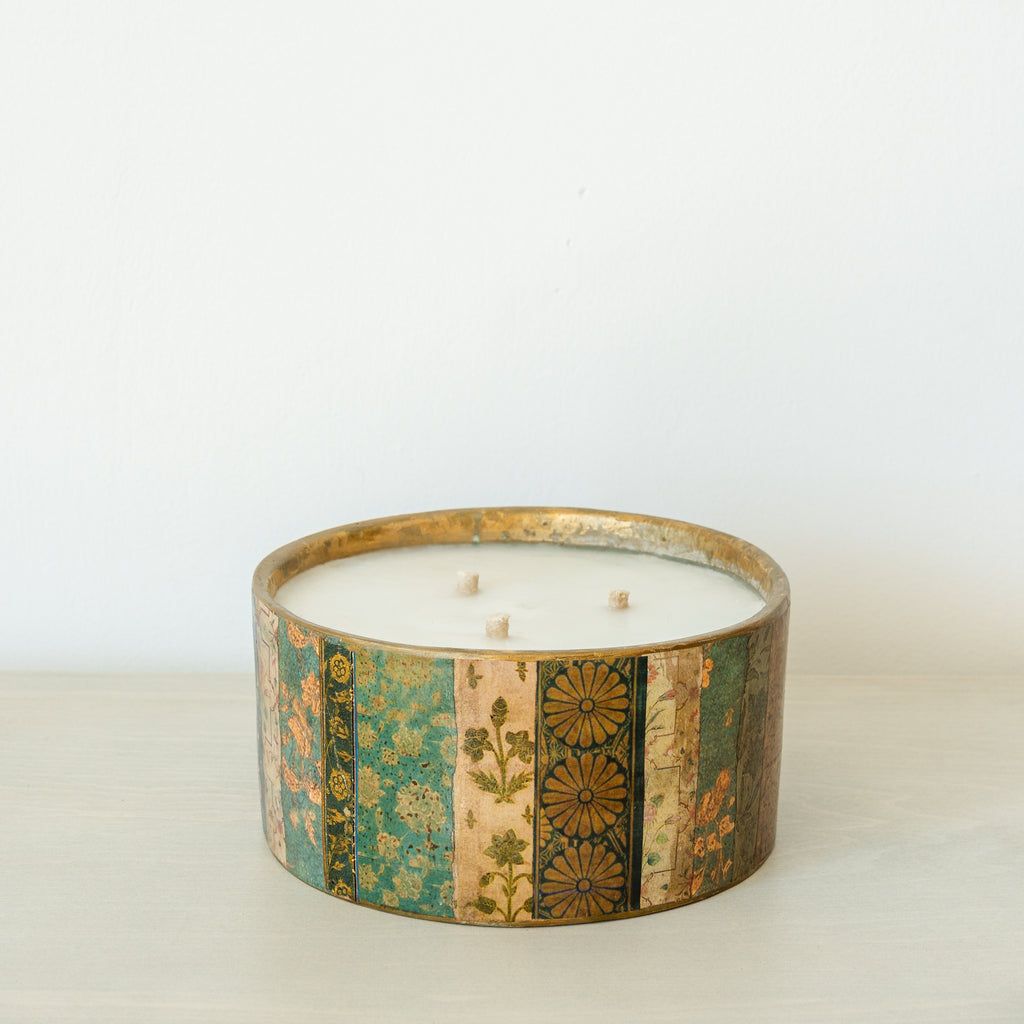 Collage Candle Holder