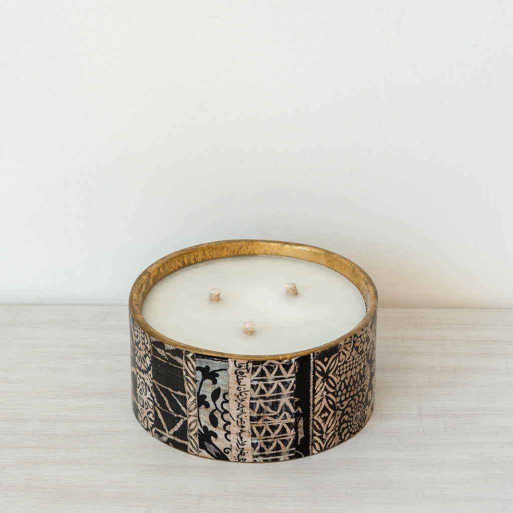 Collage Candle Holder