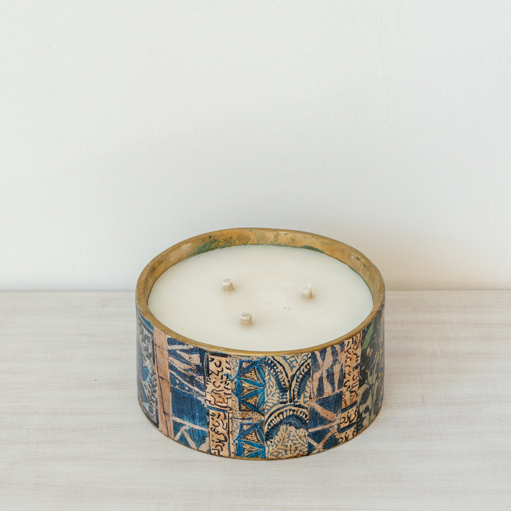 Collage Candle Holder