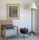 Square Cane Armchair
