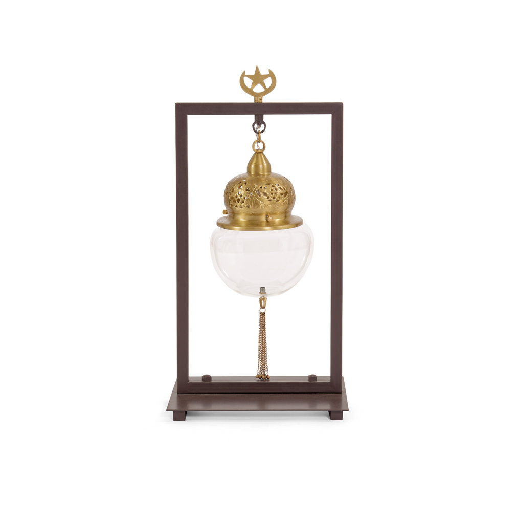 Dome Glass Lantern Lamp