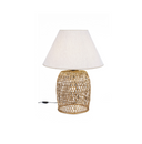 Woven Wicker Table Lamp